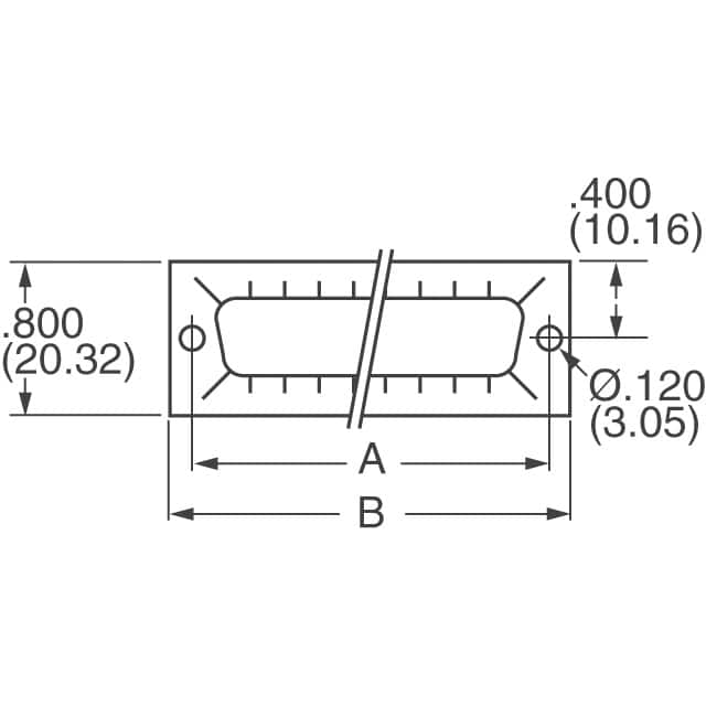 745776-4 TE Connectivity AMP Connectors  Accesorios para conectores D-Sub en forma de D